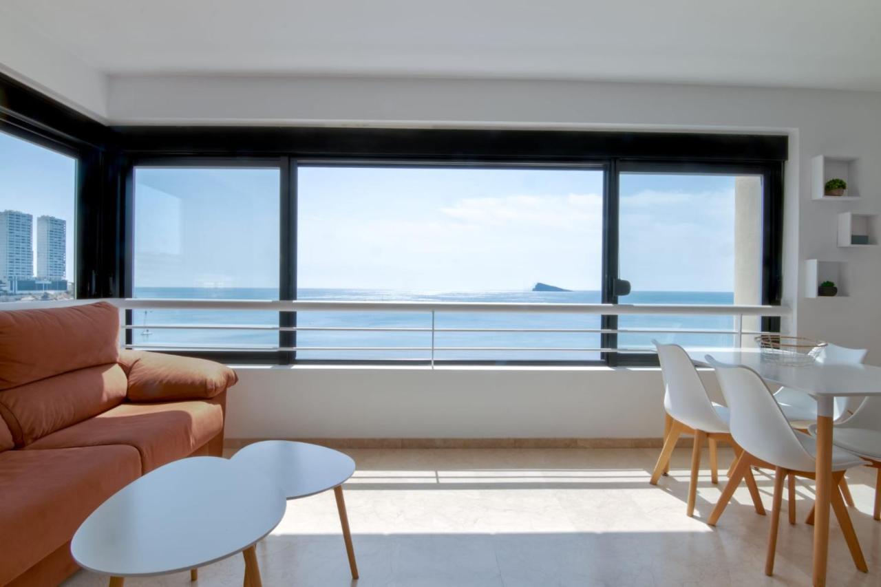 בנידורם Luminoso Apartamento En Primera Linea De Playa מראה חיצוני תמונה