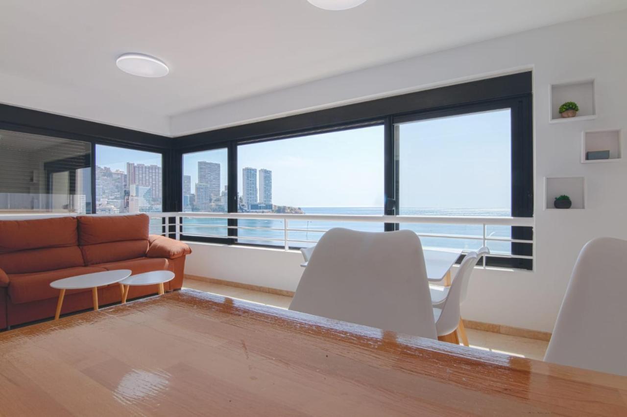 בנידורם Luminoso Apartamento En Primera Linea De Playa מראה חיצוני תמונה