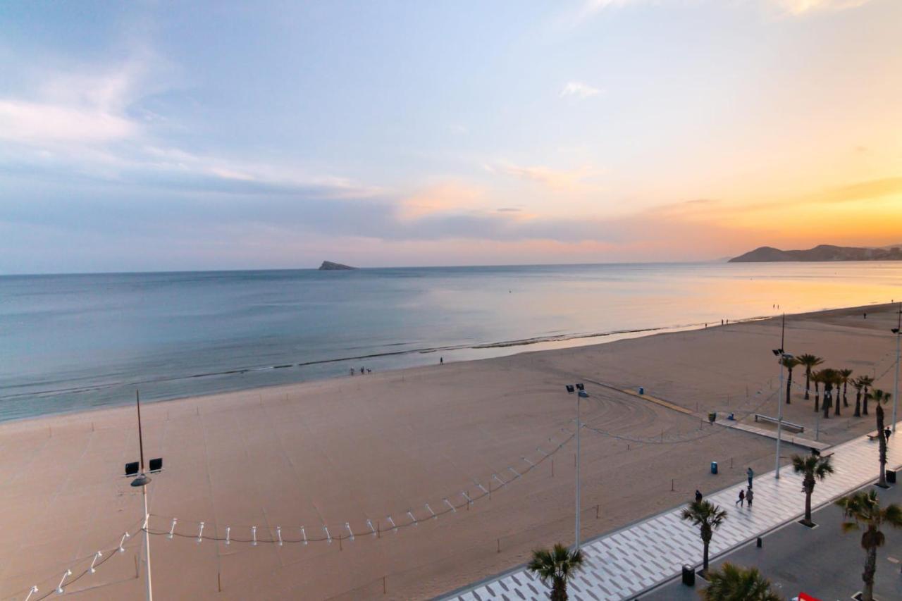 בנידורם Luminoso Apartamento En Primera Linea De Playa מראה חיצוני תמונה