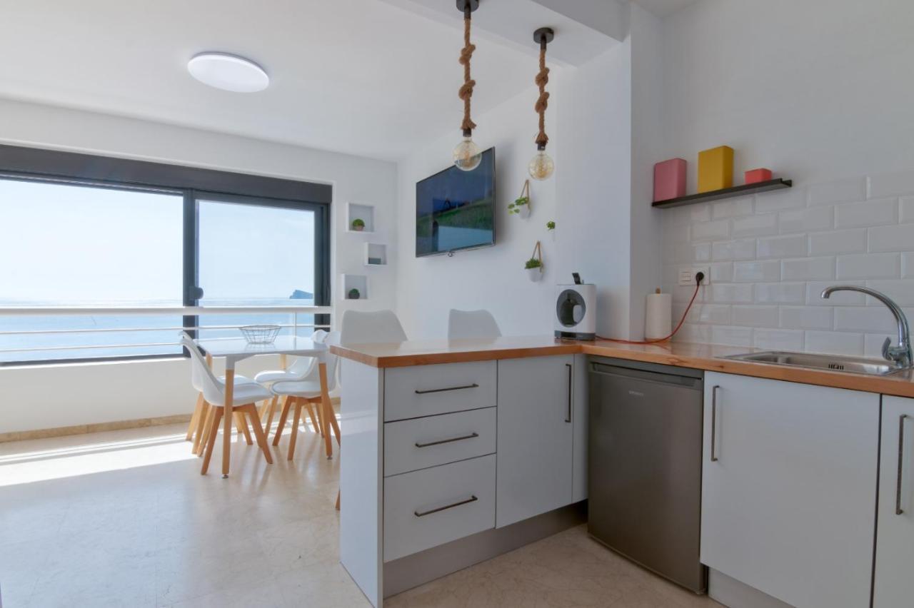 בנידורם Luminoso Apartamento En Primera Linea De Playa מראה חיצוני תמונה